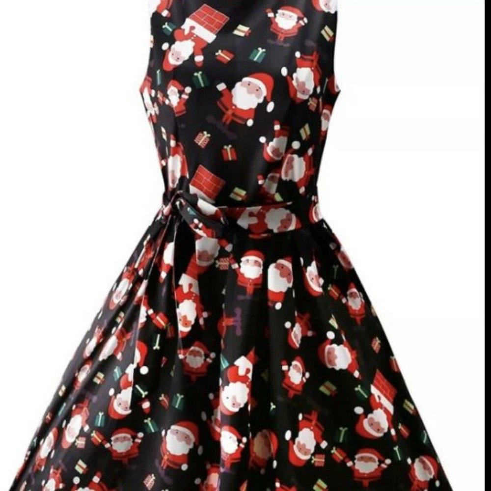 Ouges Christmas Novelty Dress
